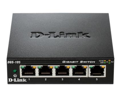 Switch D-Link 5p DGS-105 (5x10/100/1000Mbit)